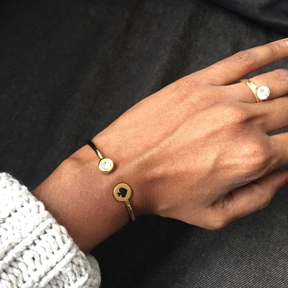 kate spade Jewelry - KATE SPADE Gold Clasp Bracelet